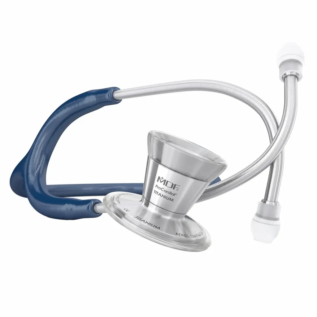 estetoscopio cardiologico de MDF, ProCardial, azul marino